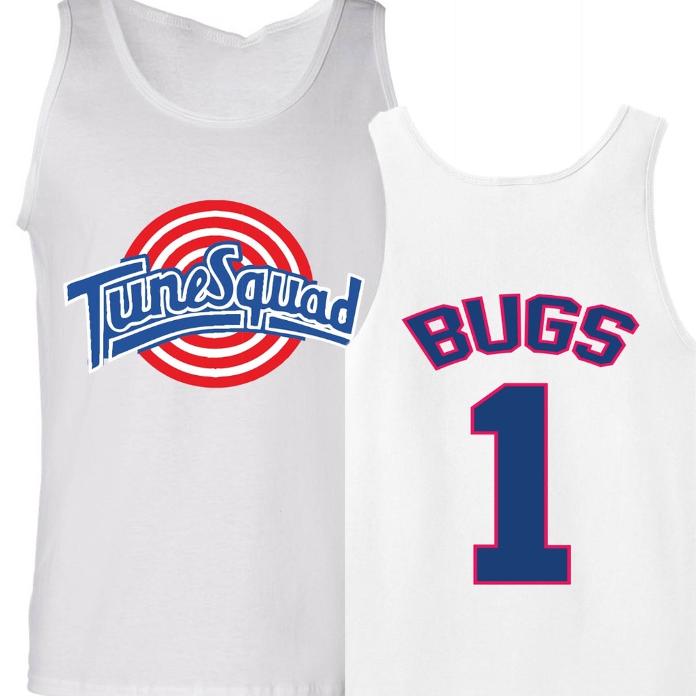 🌻3/$20 Bugs Bunny Tune Squad Space Jam Tank Top Jersey